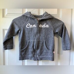 Cozy Canadiana Zipper Hoodie Sweatshirt 5T Boys & Girls